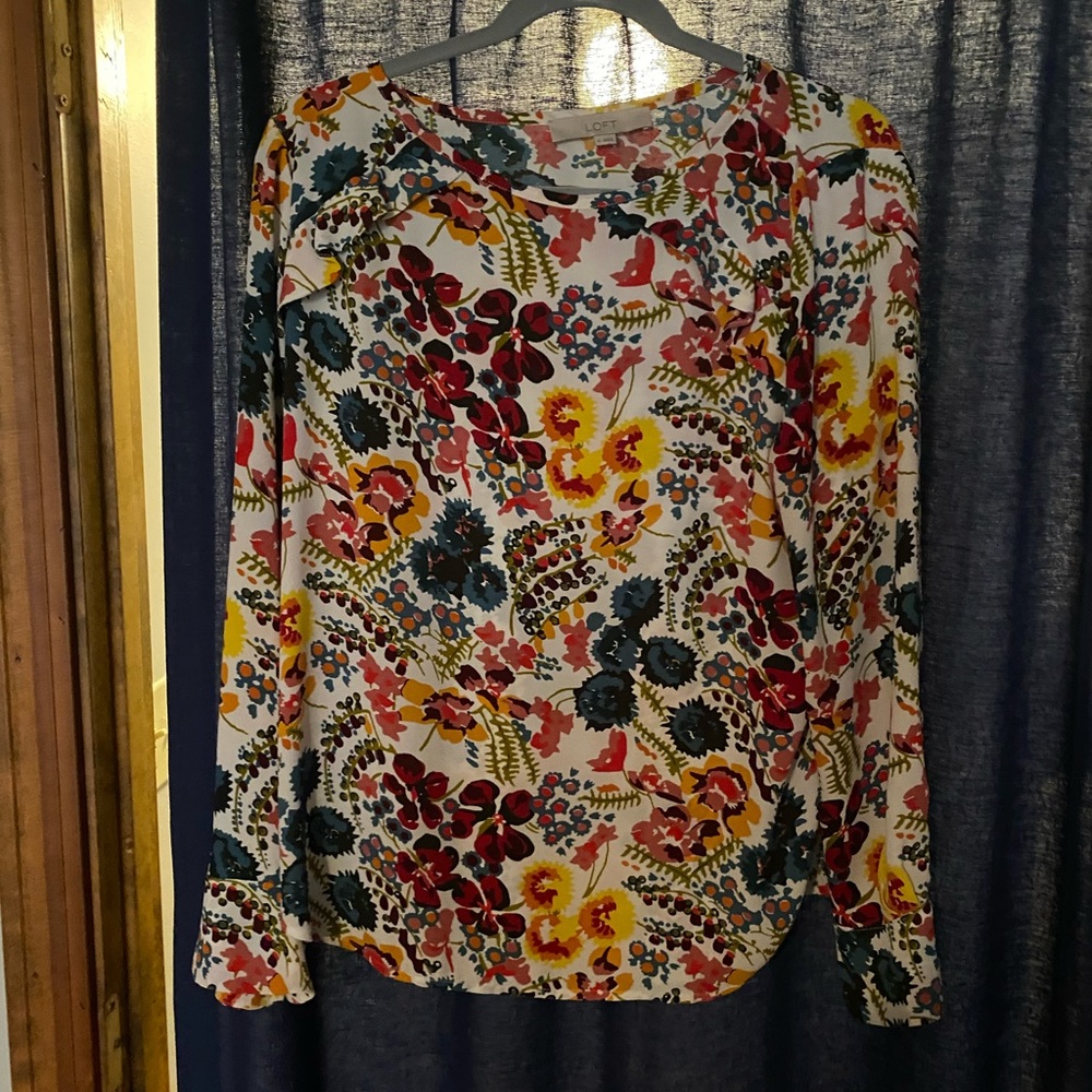 Loft Floral Blouse